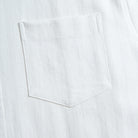 Embossed Striped Shirt Pocket