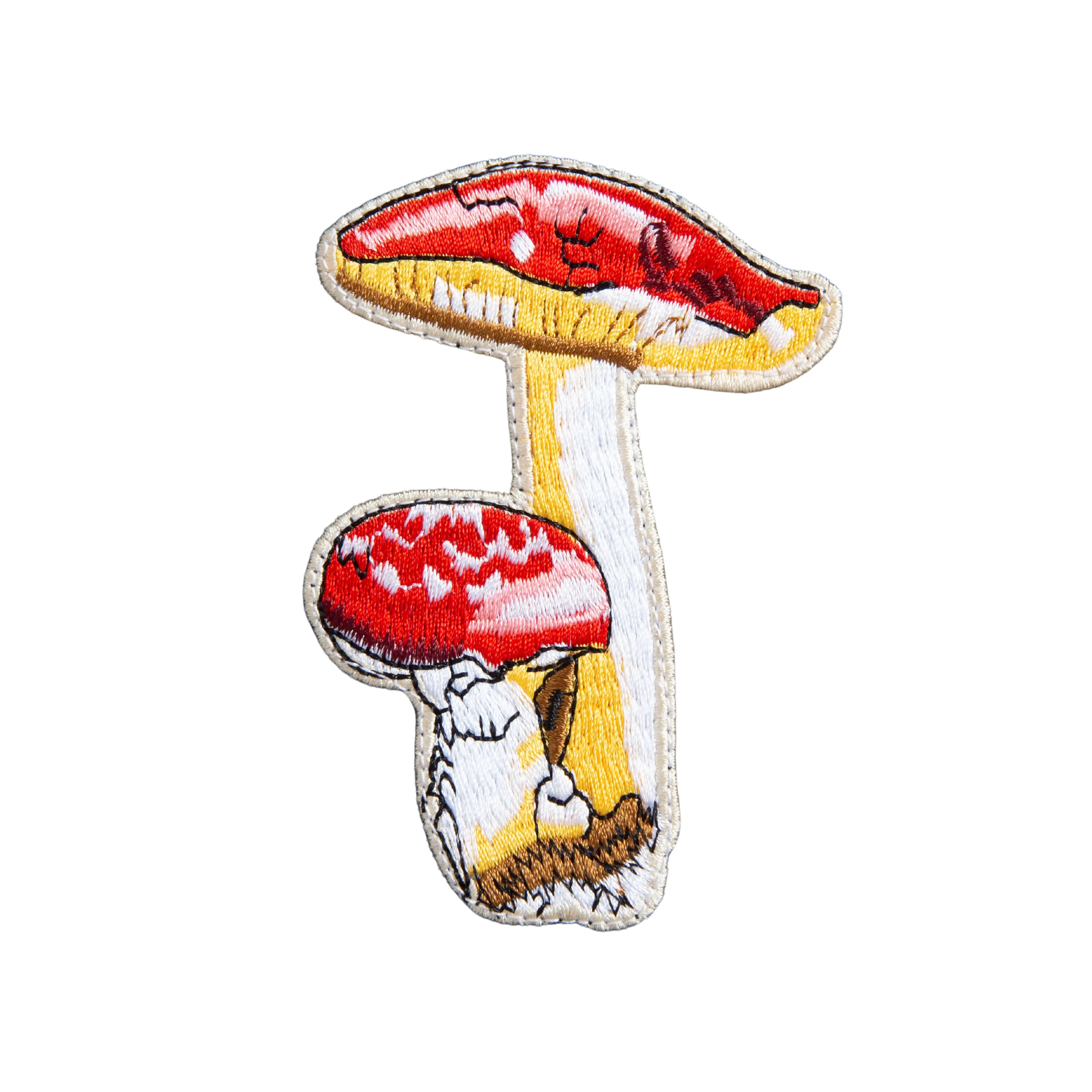 Mushroom Cotton T-shirt Embroidery Pattern