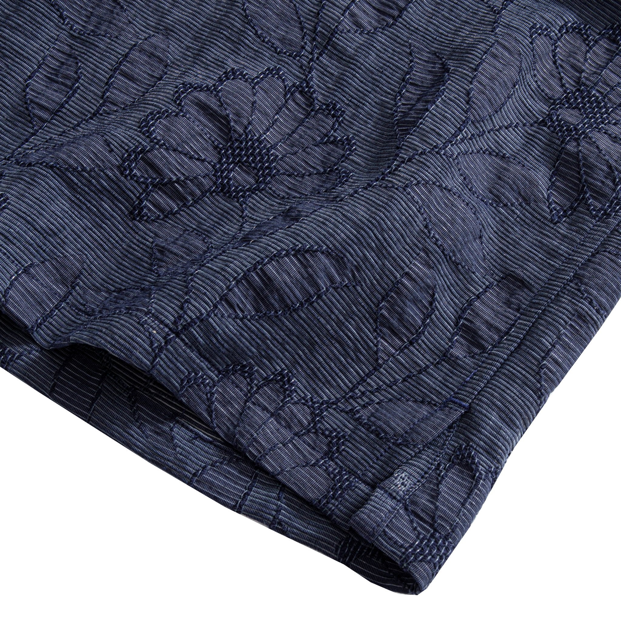 OROMEN Jack Jacquard Shirt – Side Profile Slim Fit