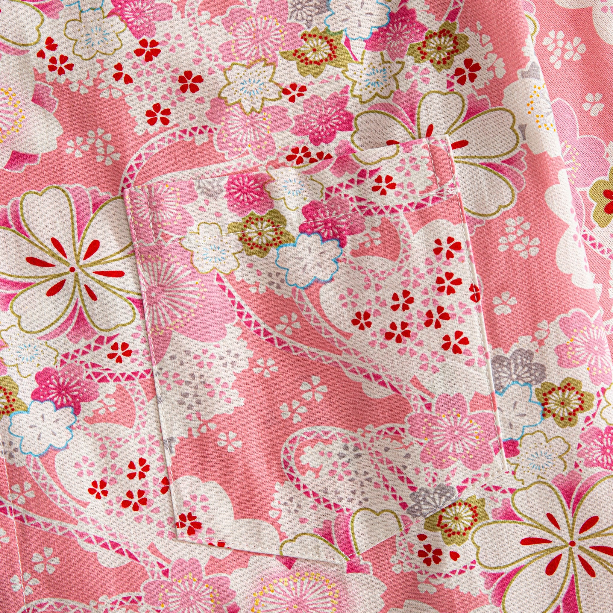 OROMEN Sakura Spheres – hand-painted sakura print close-up