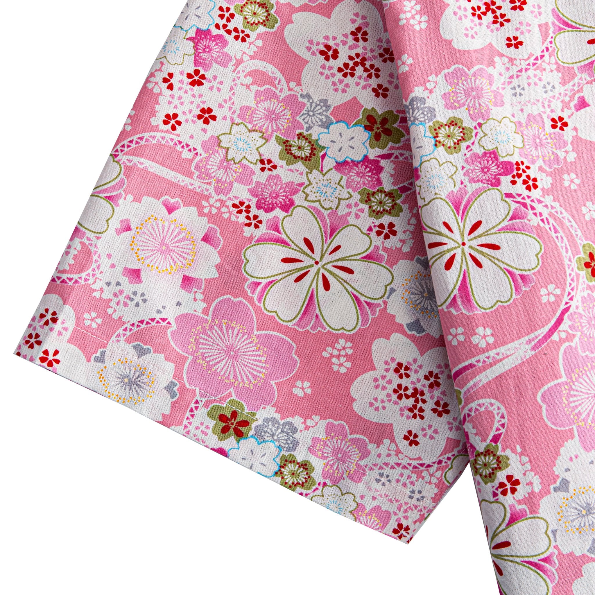 OROMEN Sakura Spheres shirt – hem and drape detail