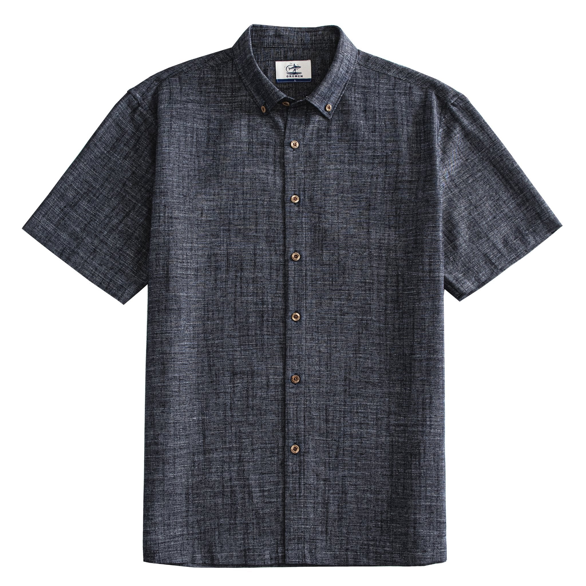 OROMEN Signature Tailored Silhouette Shirt – Front View