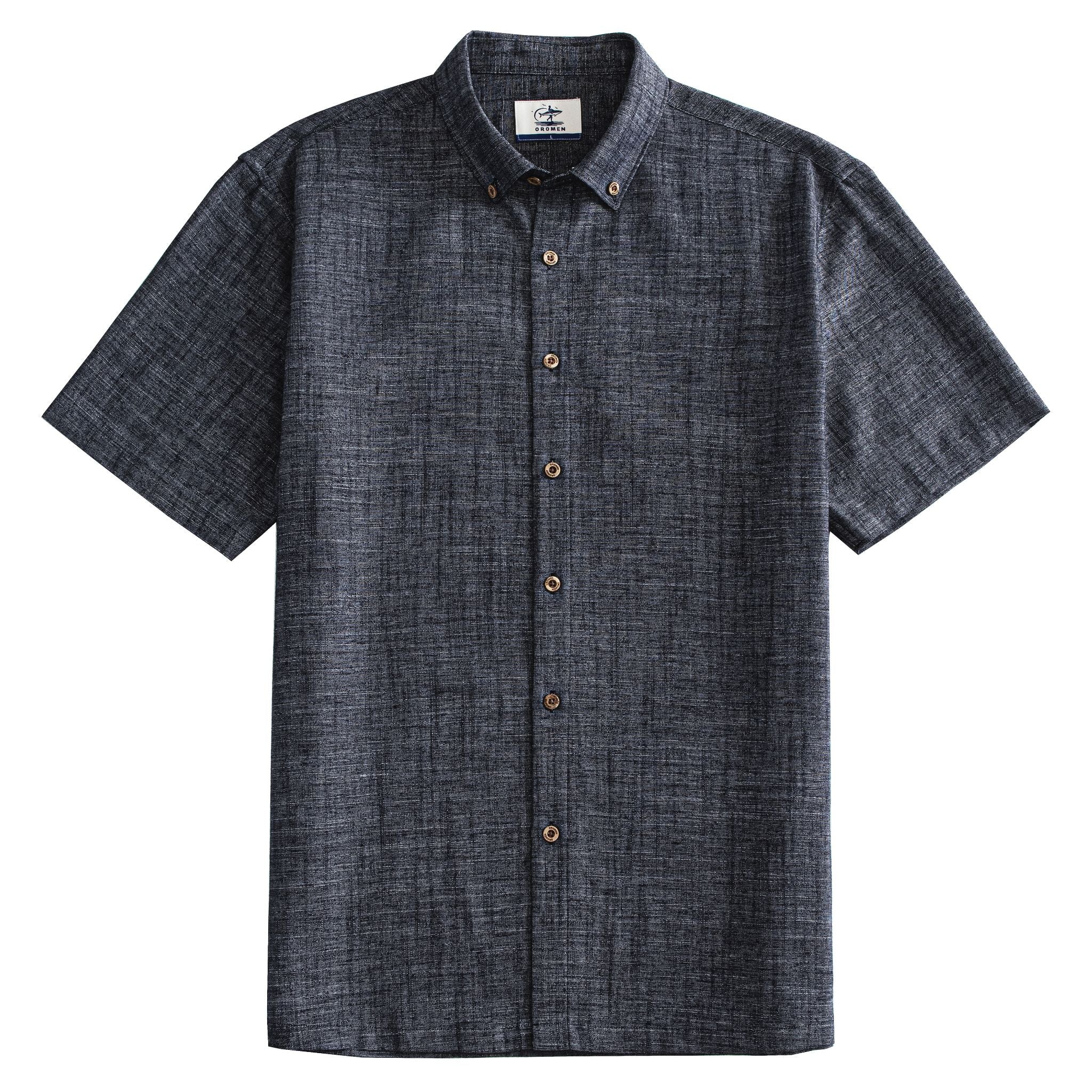OROMEN Signature Tailored Silhouette Shirt – Front View