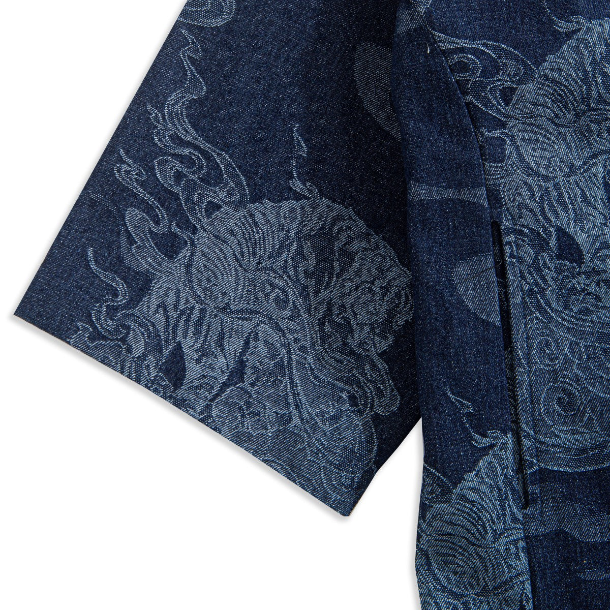 OROMEN Tiger Haori Jacket – Japanese Ukiyo-e Art Print on Back