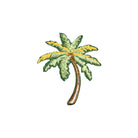 Palm Tree Cotton T-shirt Embroidery Pattern