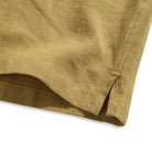 Tailored Linen Shirt Side Vent