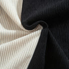 100% Cotton Corduroy Fabric Texture Close-Up – OROMEN Military Green Shirt