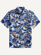 Cat Yokai in the Hokusai Great Wave