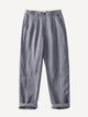 Pleated Relaxed Fit Linen Trousers
