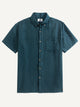 Shadow-Stripe Diamond Textured Shirt