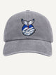 Ukiyo-e Whale Tail & Wave Embroidered Hat