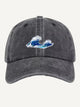 Washed Great Wave Dad Hat