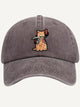 Washed Samurai Cat Hat