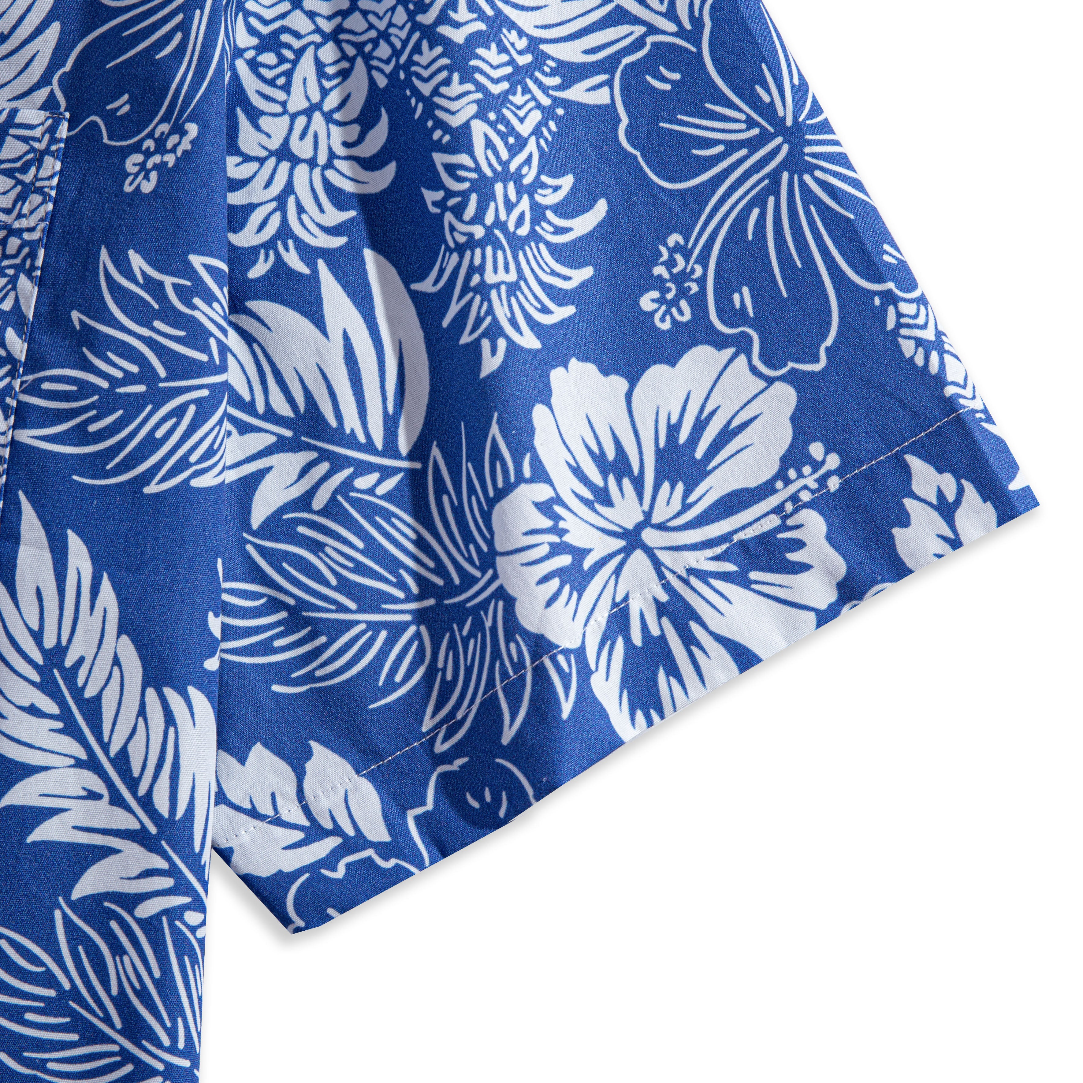 Tropical Paradise Hawaiian Shirt | Pineapple Floral – OROMEN