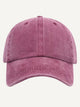 Washed Solid Color Dad Hat
