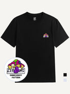 All color options of OROMEN Eat Me Mushroom Embroidery T-shirt