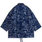 Auspicious Cloud Kimono Haori Jacket – Back View