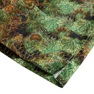 Back Hem and Side Vent Detail – OROMEN 70s Vintage Paisley Shirt – 100% Cotton