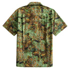 Back View – OROMEN 70s Vintage Paisley Hawaiian Shirt – Box Pleat and Short Sleeves