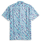 Back View with Box Pleat - Sakura Petals Japanese Style Shirt Full Design