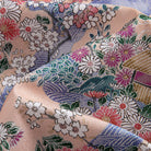 Back view of Sakura cotton shirt showing box pleat and side vent details