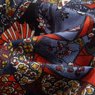 Back view of Warrior Aloha Shirt showing box pleat detail