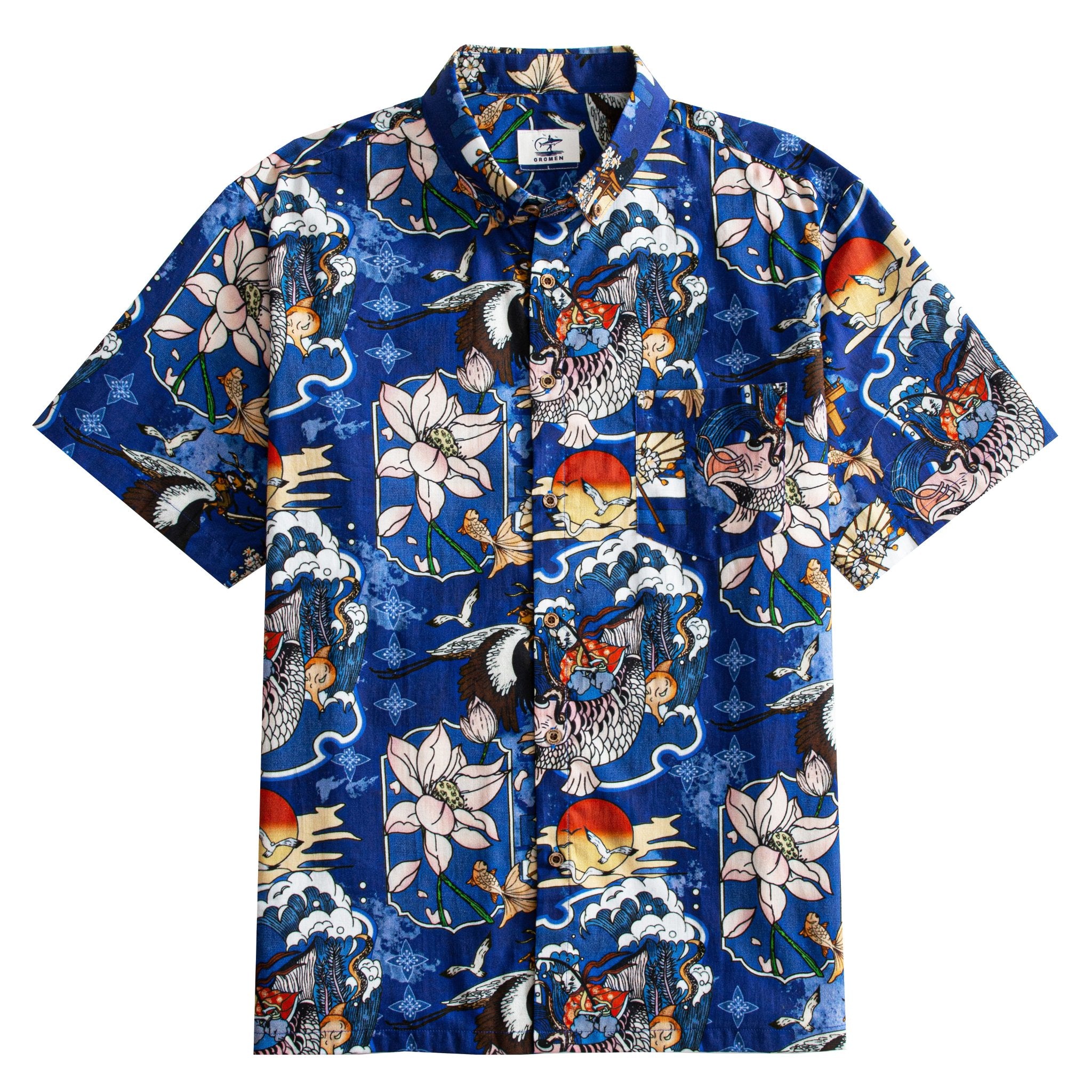 Catch the Wave Ukiyo-e Graphic Shirt – Front View