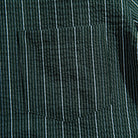 Chest Pocket Detail — OROMEN Seersucker Striped Button-Down