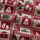 Christmas Decoration Shirt – Coconut Shell Button Detail