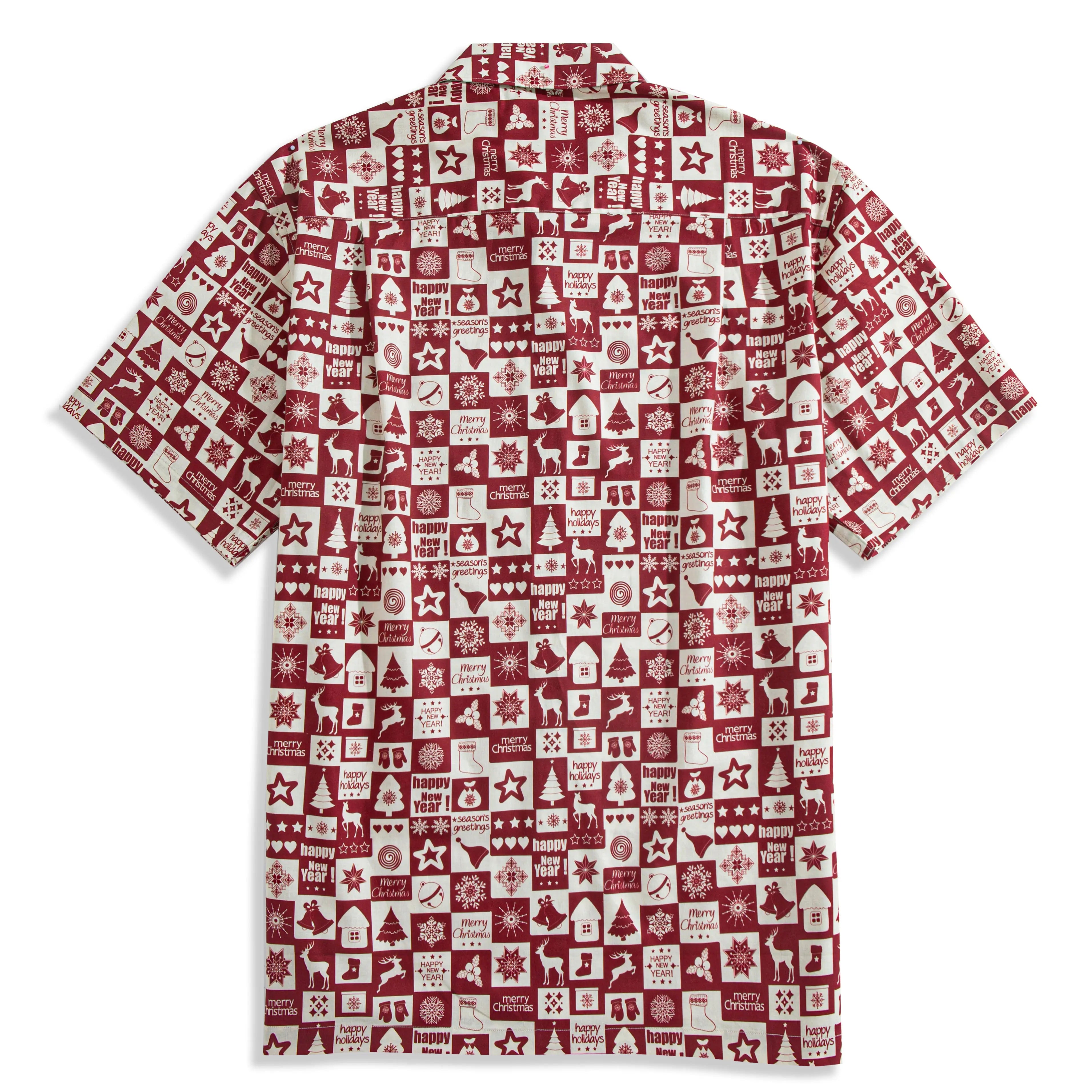 Christmas Jigsaw Puzzle Festival Shirt – Back View