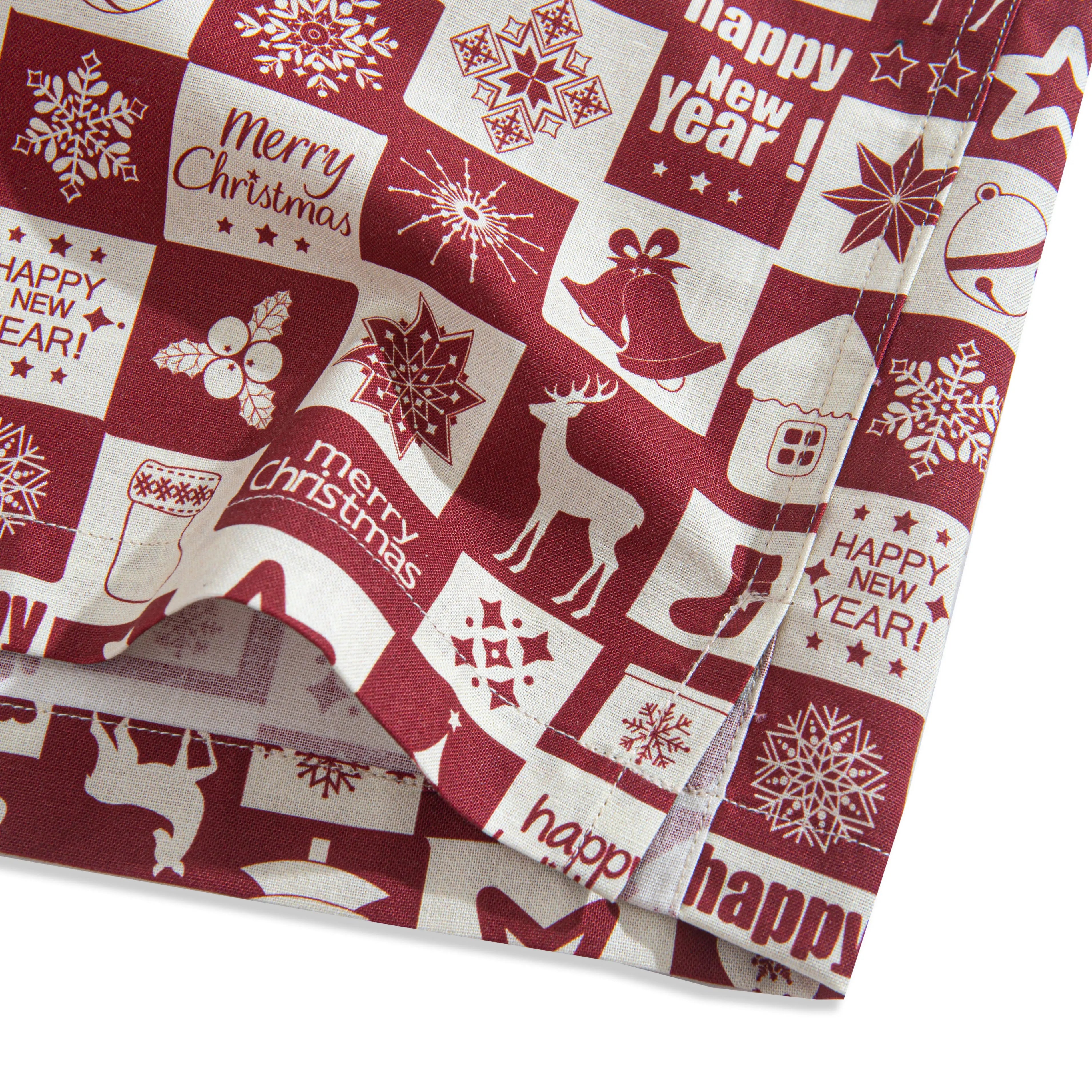 Christmas Jigsaw Puzzle Shirt – Side Vent Detail