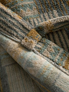 Close-up of the adjustable front-tie detail