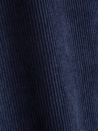Close-up texture of fine-wale corduroy fabric on OROMEN Lodge Corduroy Hooded Shirt