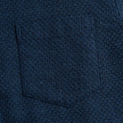 Details of the chest pocket on a cotton-linen shirt – Oromen