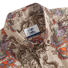 Dragon Riding The Clouds Aloha Shirt – Button-Down Collar Detail