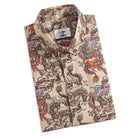 Dragon Riding The Clouds Aloha Shirt – Folded Flat Lay