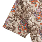 Dragon Riding The Clouds Aloha Shirt – Sleeve Detail