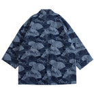 Flower Umbrella Kimono Haori Jacket – Back View