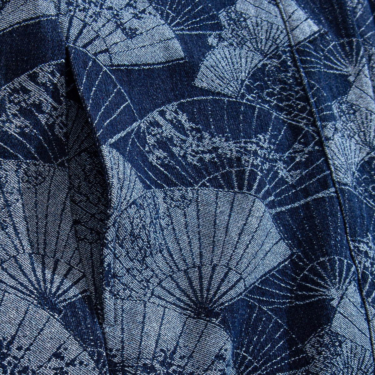 Flower Umbrella Kimono Haori Jacket – Pocket Detail