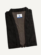 Folded view of OROMEN Dragon Scale Woven Haori Kimono