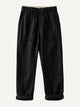 Front flat lay view of OROMEN Crosshatch Weave Drawstring Trousers