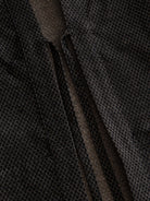 Front tie closure detail on OROMEN Dragon Scale Woven Haori Kimono