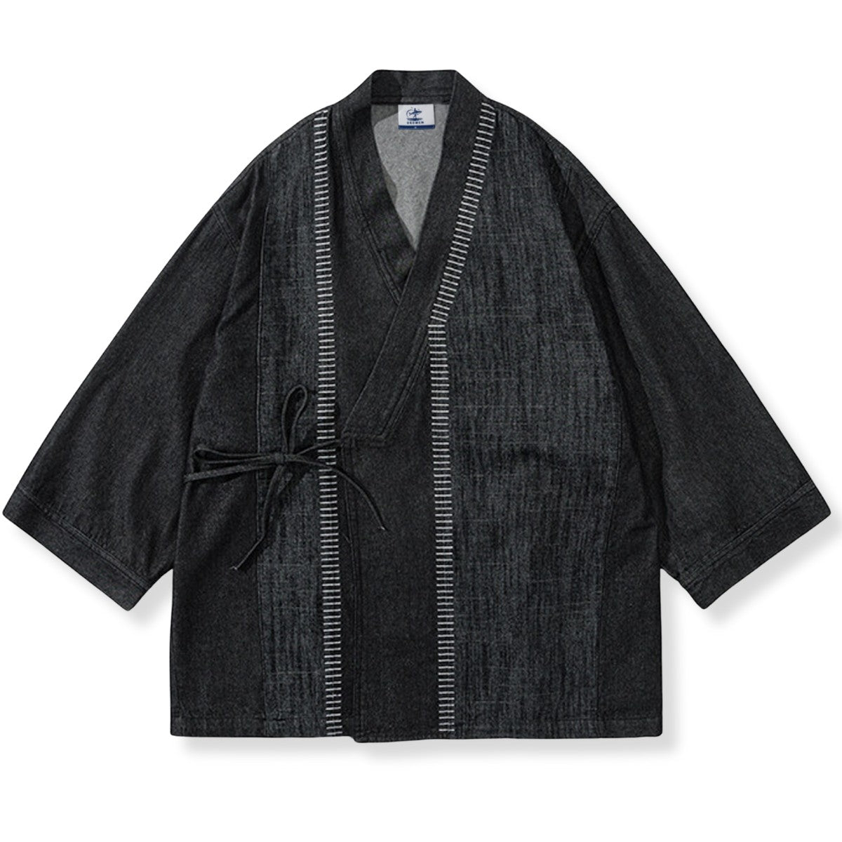 Half-wrapped Washed Oxford Kimono – OROMEN