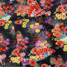 Hand-painted cherry blossom artwork on premium cotton fabric