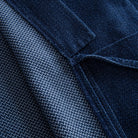Indigo Denim Haori – Inner Lining and Herringbone Weave Detail
