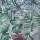 Midsummer aloha shirt button-down collar and hand-painted print detail