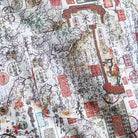 Model wearing Poetic Plum Blossoms Aloha Shirt - relaxed tropical fit