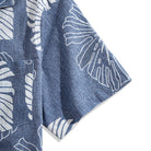 Monstera Deliciosa botanical print shirt - side view styling