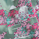 Natural Coconut Buttons Detail - Fuji Sakura Japanese Shirt Premium Craftsmanship