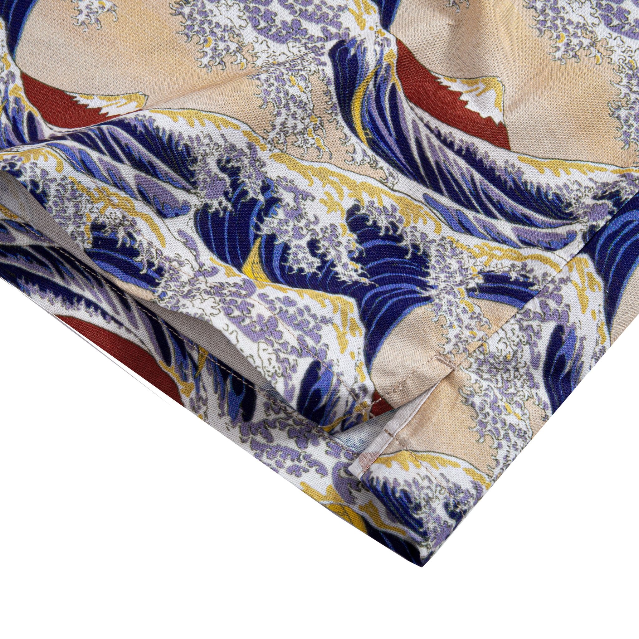 Hokusai Great Wave Aloha Shirt - Japanese Ukiyo-e Print | OROMEN